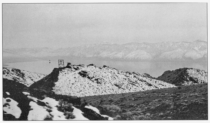 owens lake from cerro gordo